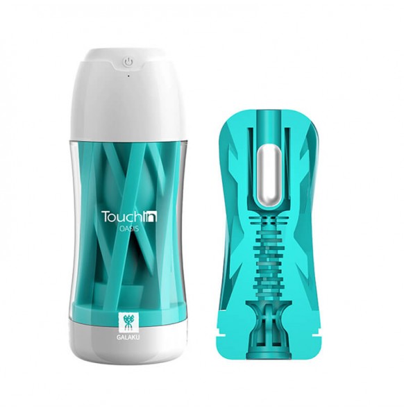 Japan GALAKU Touch In Vibration Sucking Mastubator Cup (Chargeable - Oasis) Japan GALAKU Touch In Vibration Sucking Mastubator Cup (Chargeable - Oasis)